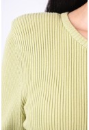 Rochie Selected Slfjill Knit Lemongrade